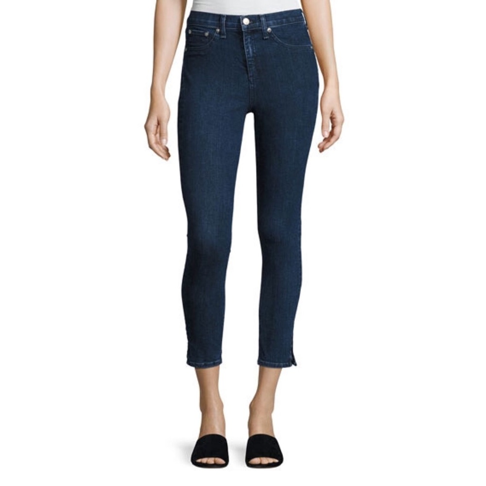 Rag & Bone 10 Inch Capri Jean in Stanwix